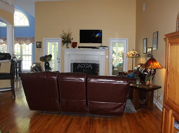 Family Room with Fireplace