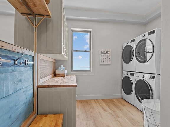 Laundry and First level mudroom