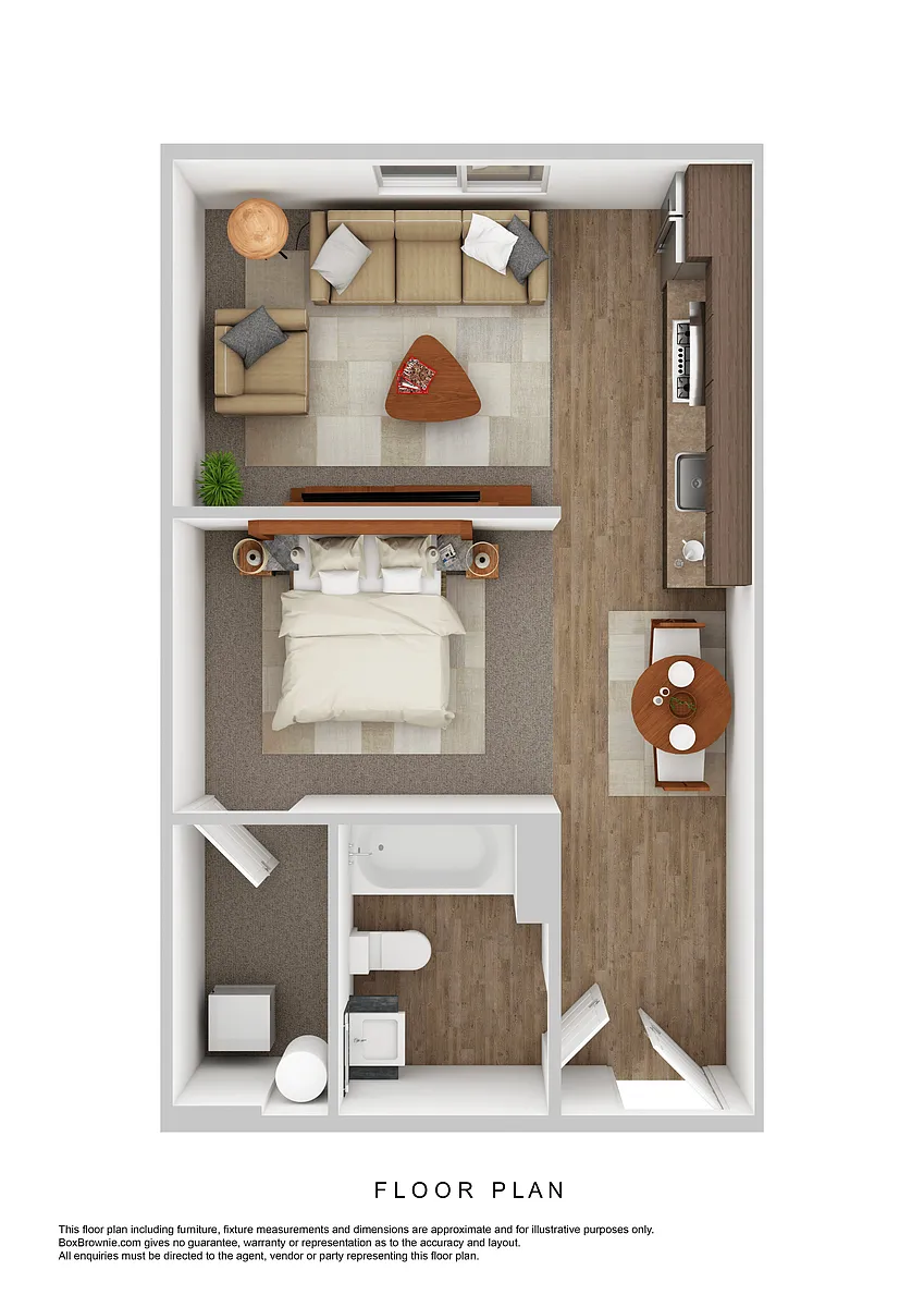 Floor plan Studio