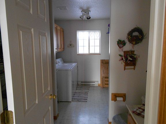 laundry with half bath