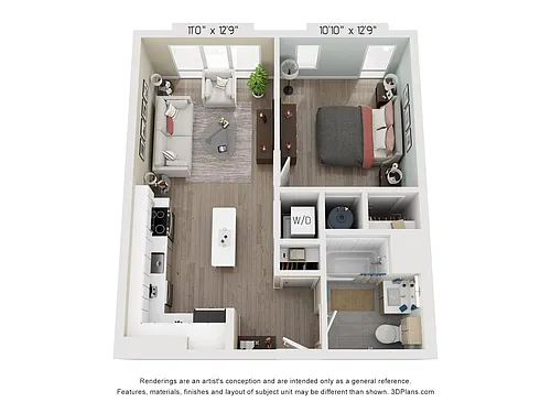 Floor plan A12