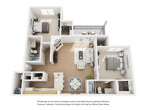 Floor plan Palomar
