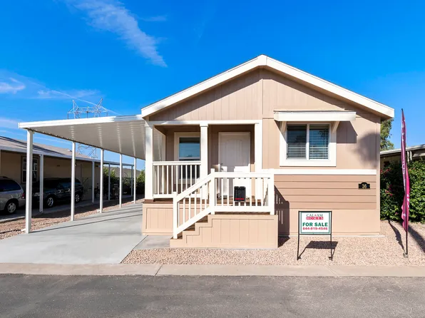 Single Story 2 BR 2 BA SM Porch Plan, Silver Spur Village