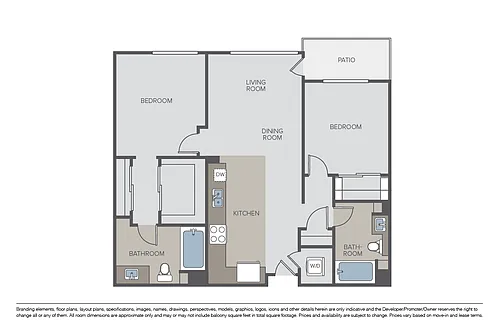 Floor plan Fifth Avenue