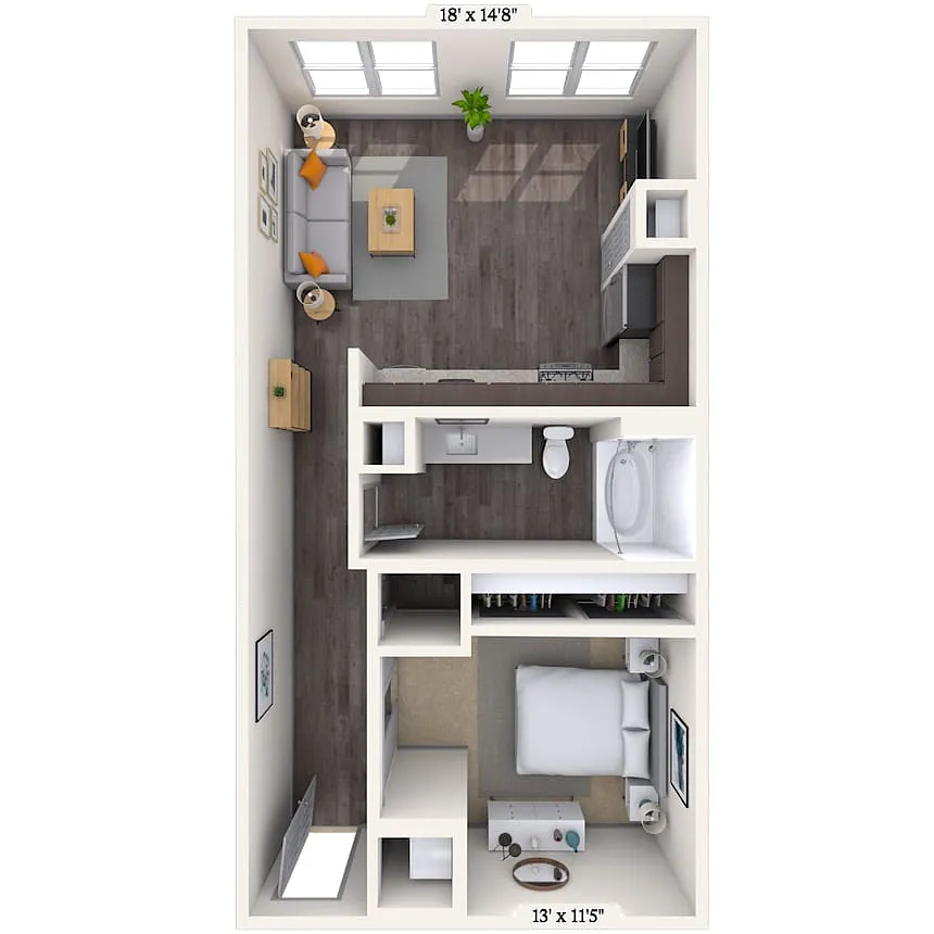 Floor plan Yale