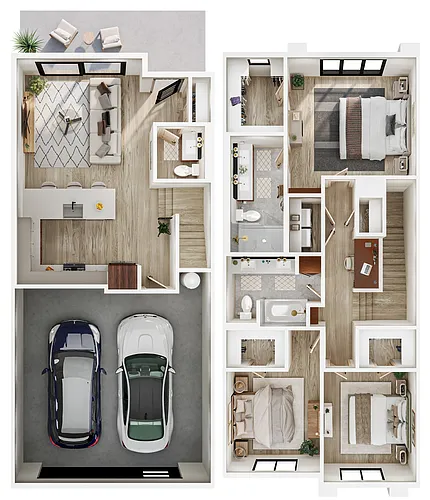 Floor plan 3X25 B1