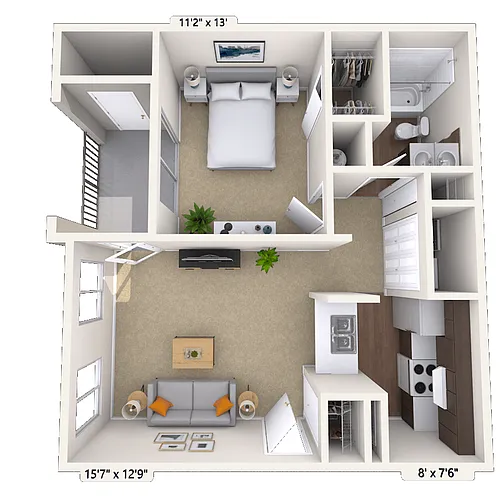 Floor plan Dogwood I