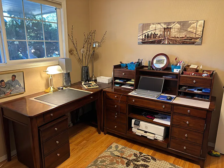 Bedroom 2 that is an office