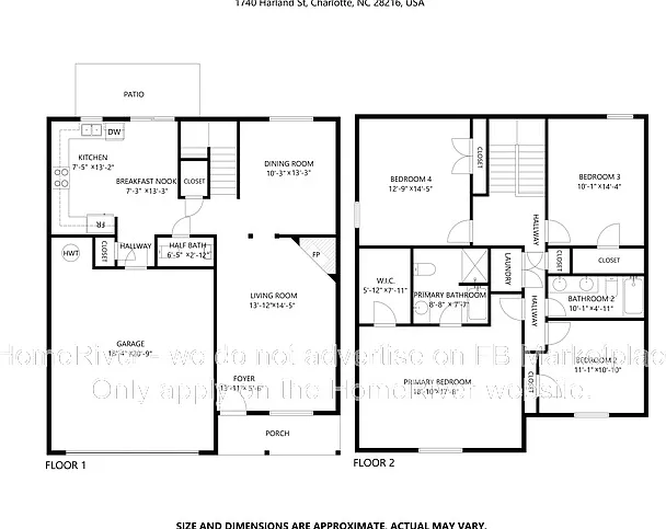 4 bed, 2.5 bath, 2072 sqft, $2,375 — Photo 2