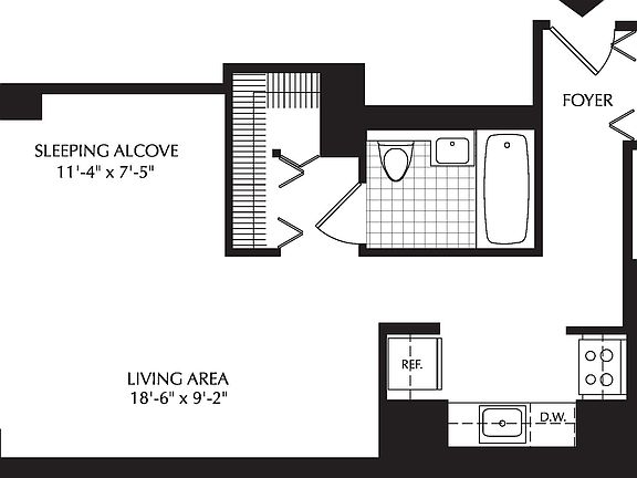 2nd image of 250 W 93rd St APT 5J