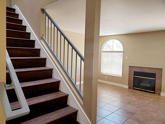 Open plan layout, with ample storage closets.