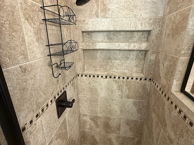 Primary bathroom walk-in shower