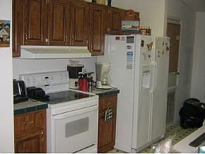 Kitchen with appliances