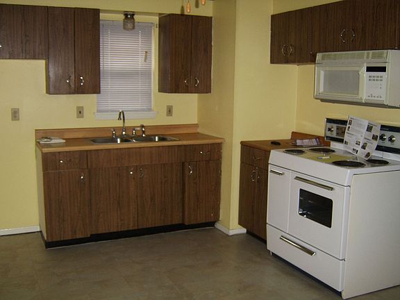 Kitchen with newer floor