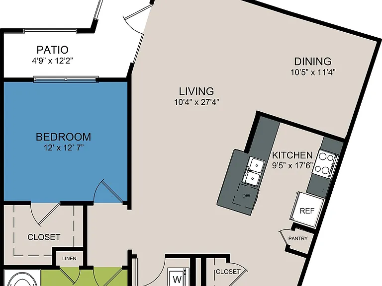 A7 floor plan The Manor at Weston