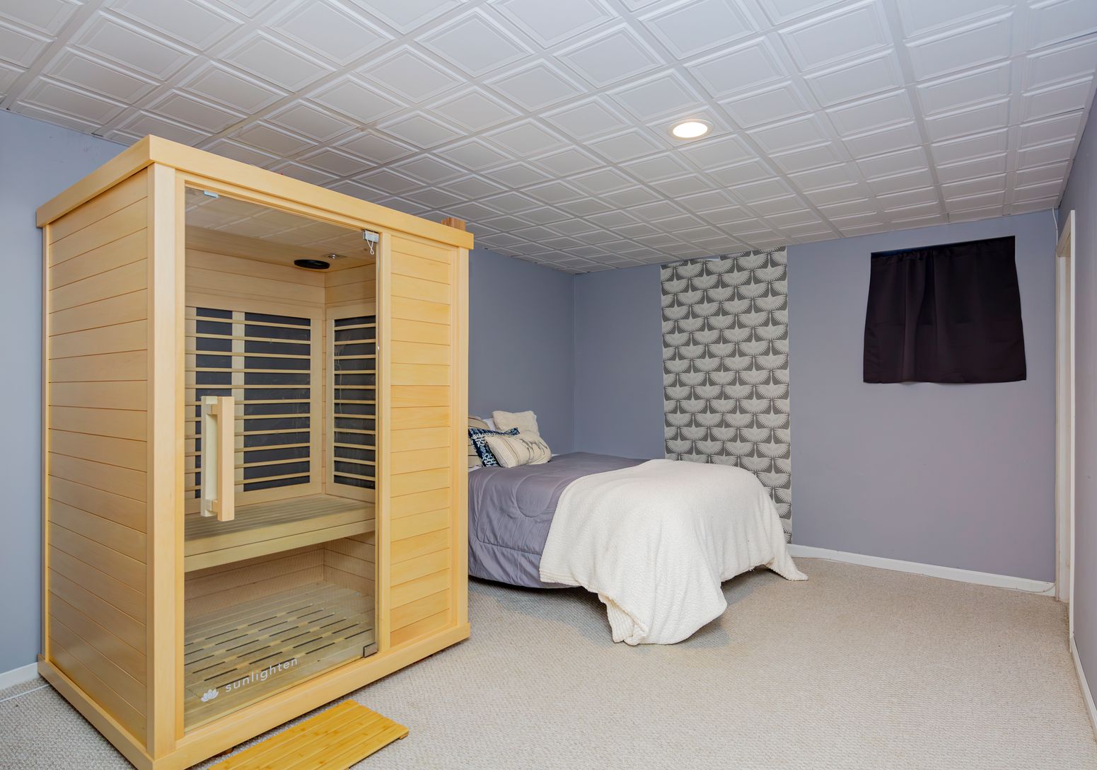  Infrared Saunas in guest lower level media room