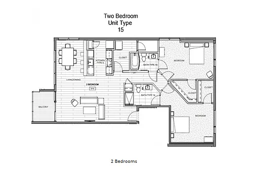 Floor plan B2A