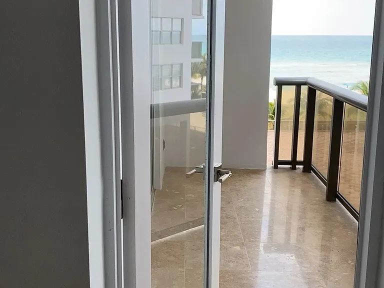 Access from master to balcony