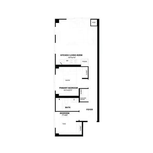 Floor plan Touraine