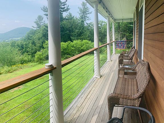 View of Round Mountain to the northwest from farmers porch