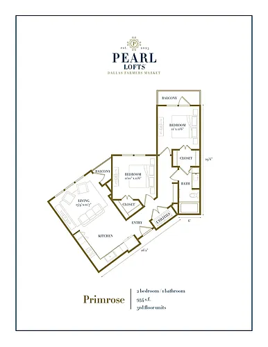 Floor plan Primrose