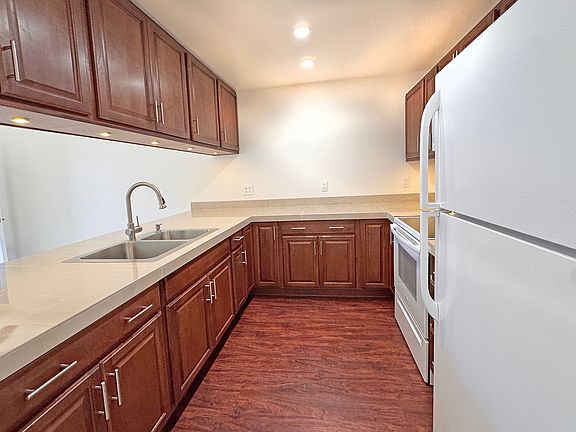 Kitchen with under counter lighting