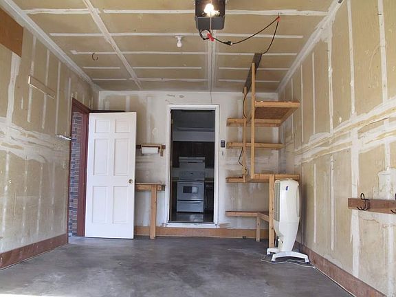 Garage looking into the kitchen