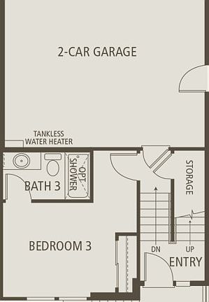 First Floor 3 br / 3.5 ba