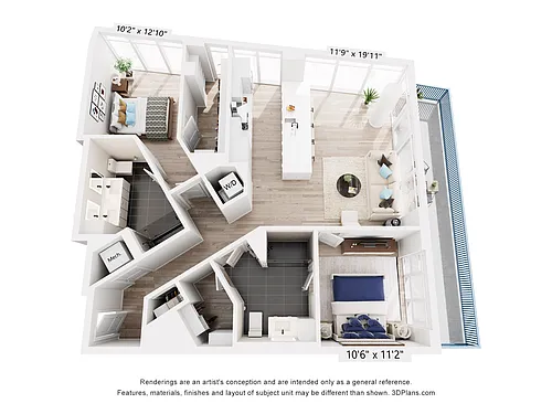 Floor plan B17