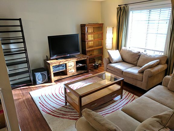 LR (pictured furnished with full size sofa and loveseat)