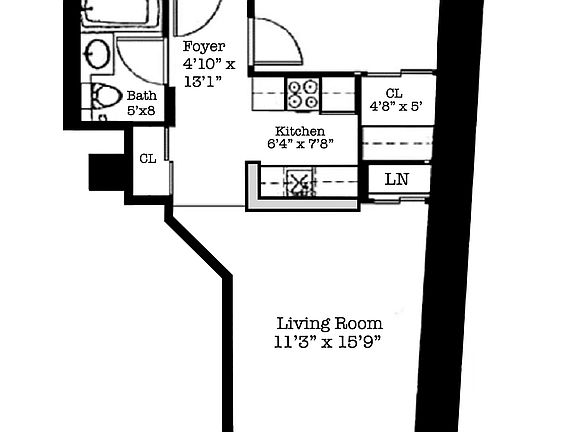 2nd image of 150 Nassau St APT 6A