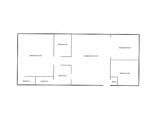 Floor plan Meridian Walk Apartments