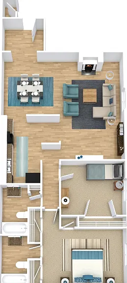 The Club at Indian Creek Apartment Homes — Photo 43