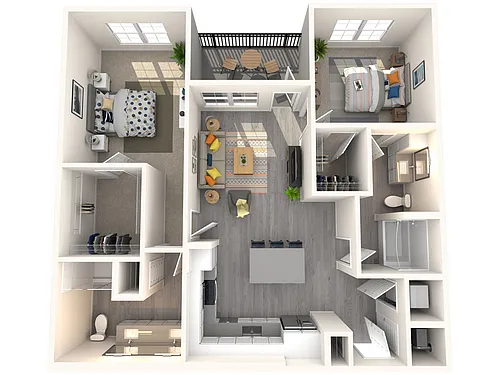 Floor plan B2