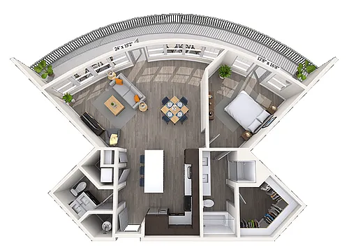 Floor plan A8
