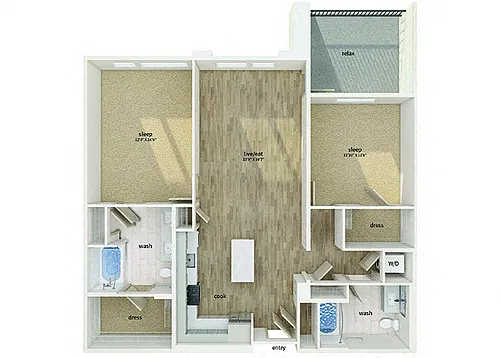 Floor plan B1 150