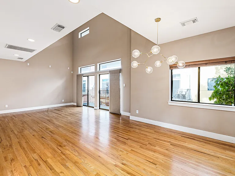 Dining room and living room