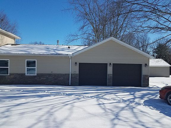 Front of garage