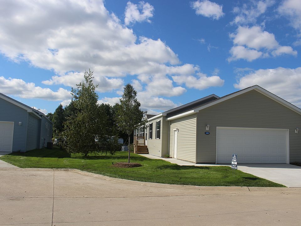 The Great Plains with 2 car attached garage
