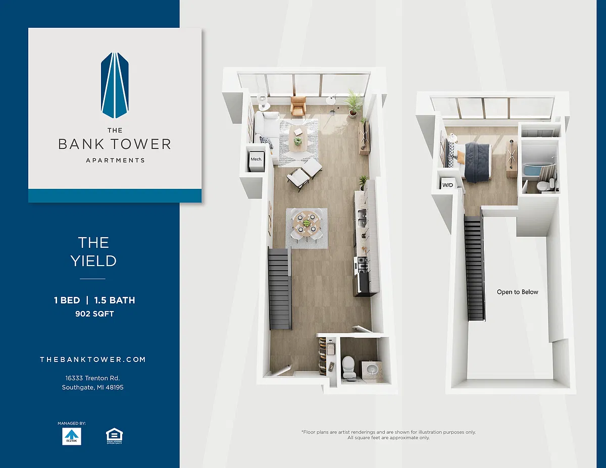 Floor plan The Yield