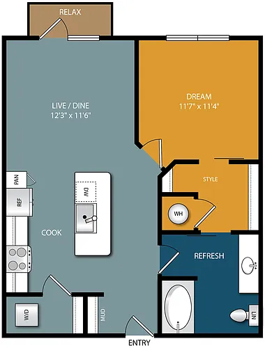 Floor plan A1c