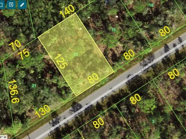 1497 ADALIA TERRACE LOT 20, PORT CHARLOTTE, FL 33953