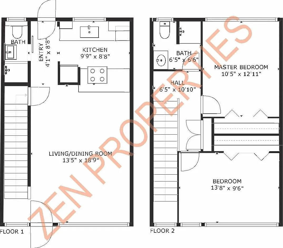A 2 bdrm / 2 bath unit with 1 prkg for rent at Tropicana Villages- Makai — Photo 2