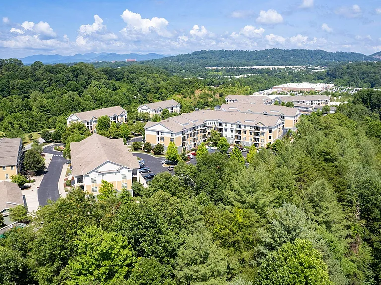 Verde Vista, Asheville, NC, Aerial Building