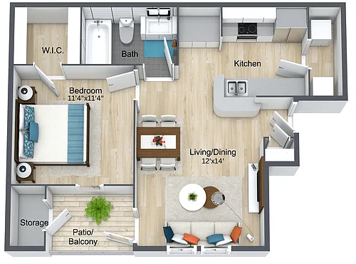Floor plan Cado