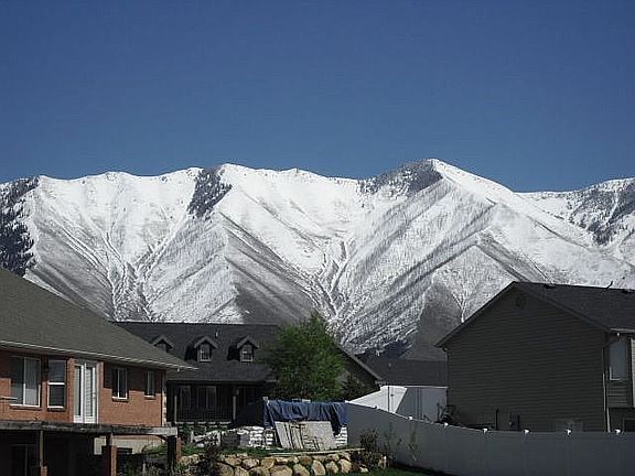 view east from front yard