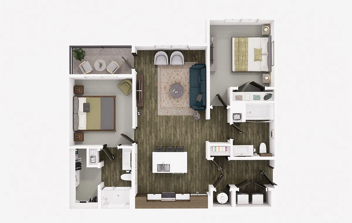 Floor plan Armitage B1