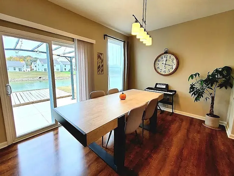 Dining room view