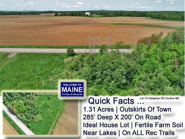 Lot 12 Callaghan Road, Houlton, ME 04730