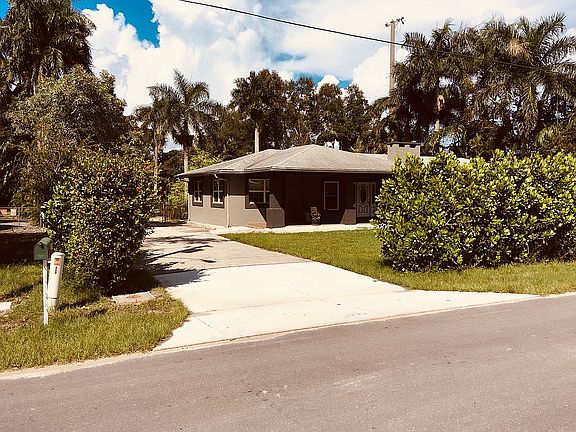 Driveway into residence
